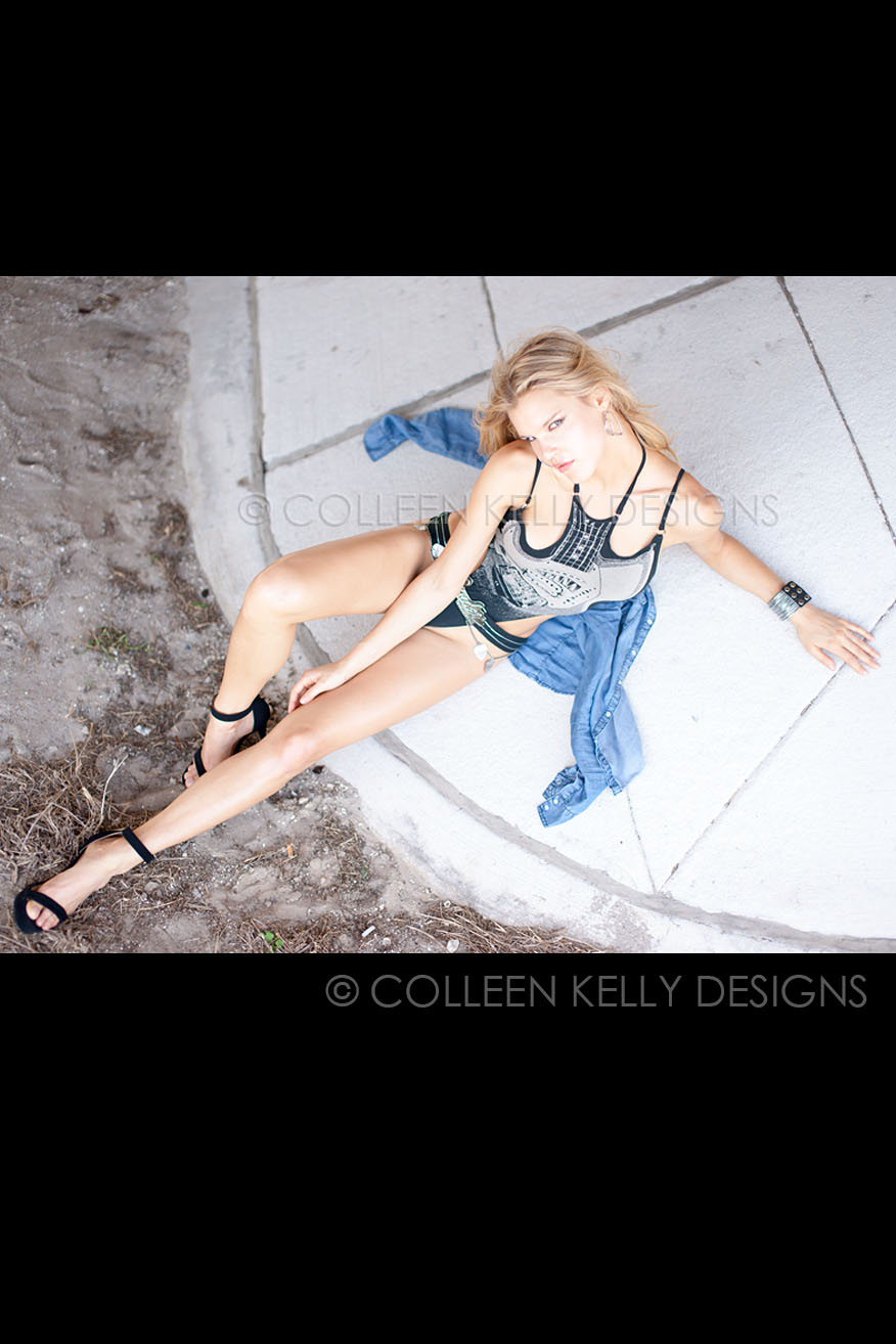Colleen Kelly Designs Swimwear Style #209 Image of Nirvana Custom One-Piece Bikini