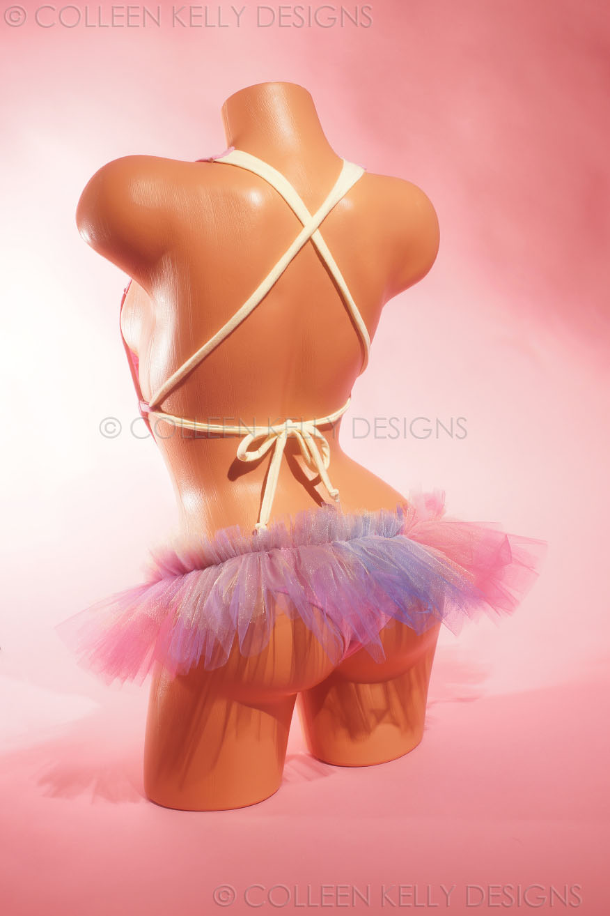 Colleen Kelly Designs Swimwear Style #260 Image of The Barbie Love Onesie