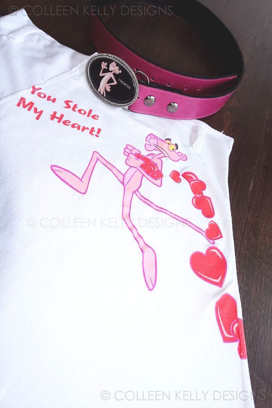 Colleen Kelly Designs Swimwear Style #7003 Image of Pink Panther - Stole My Heart