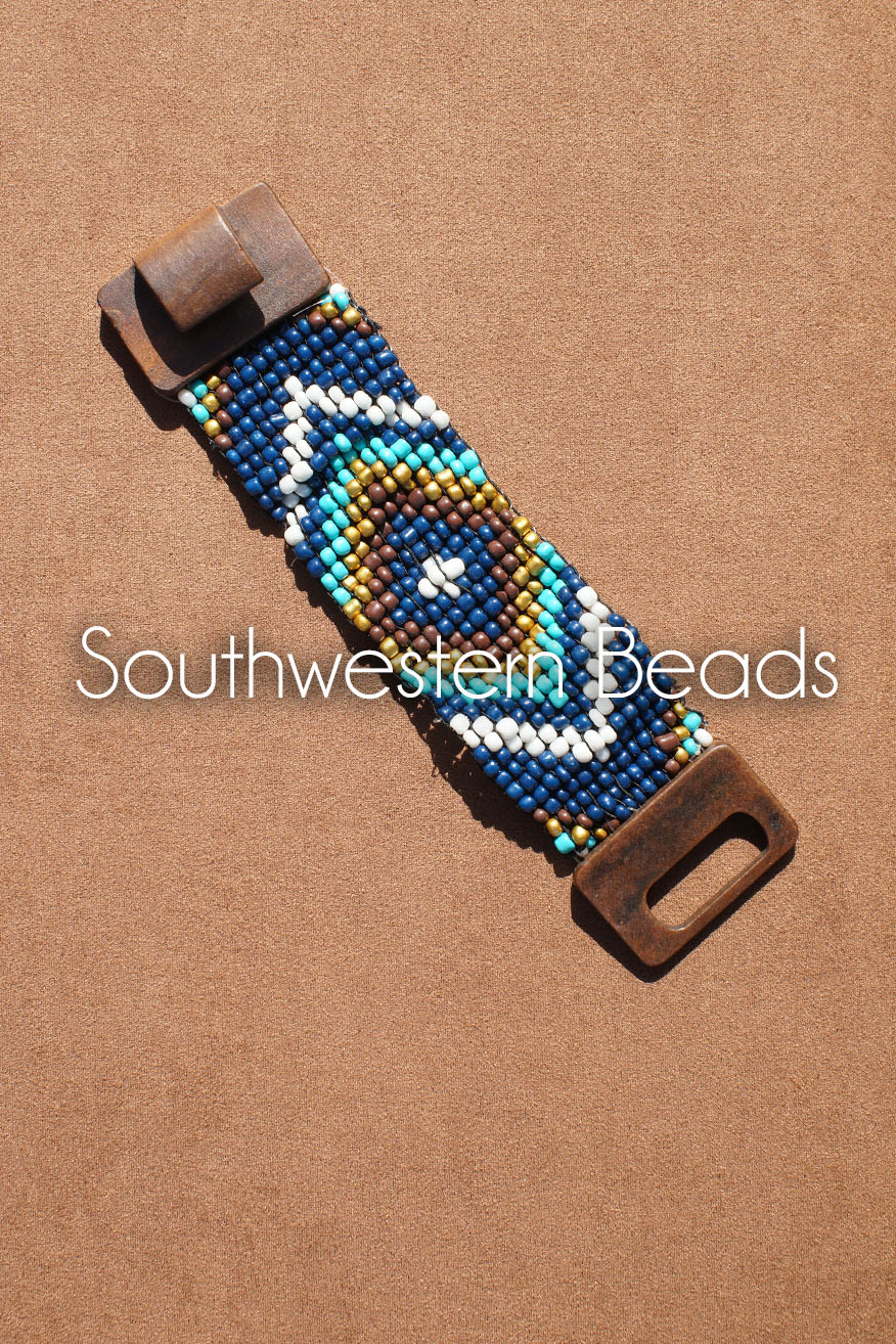 Colleen Kelly Designs Swimwear Style #2819 Image of Southwest Beads Mono Sling