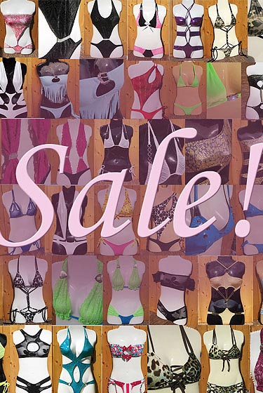 Colleen Kelly Designs Swimwear Style #4 Image of 4 Grab Bag Sale Swimsuits (4-6 Suits)