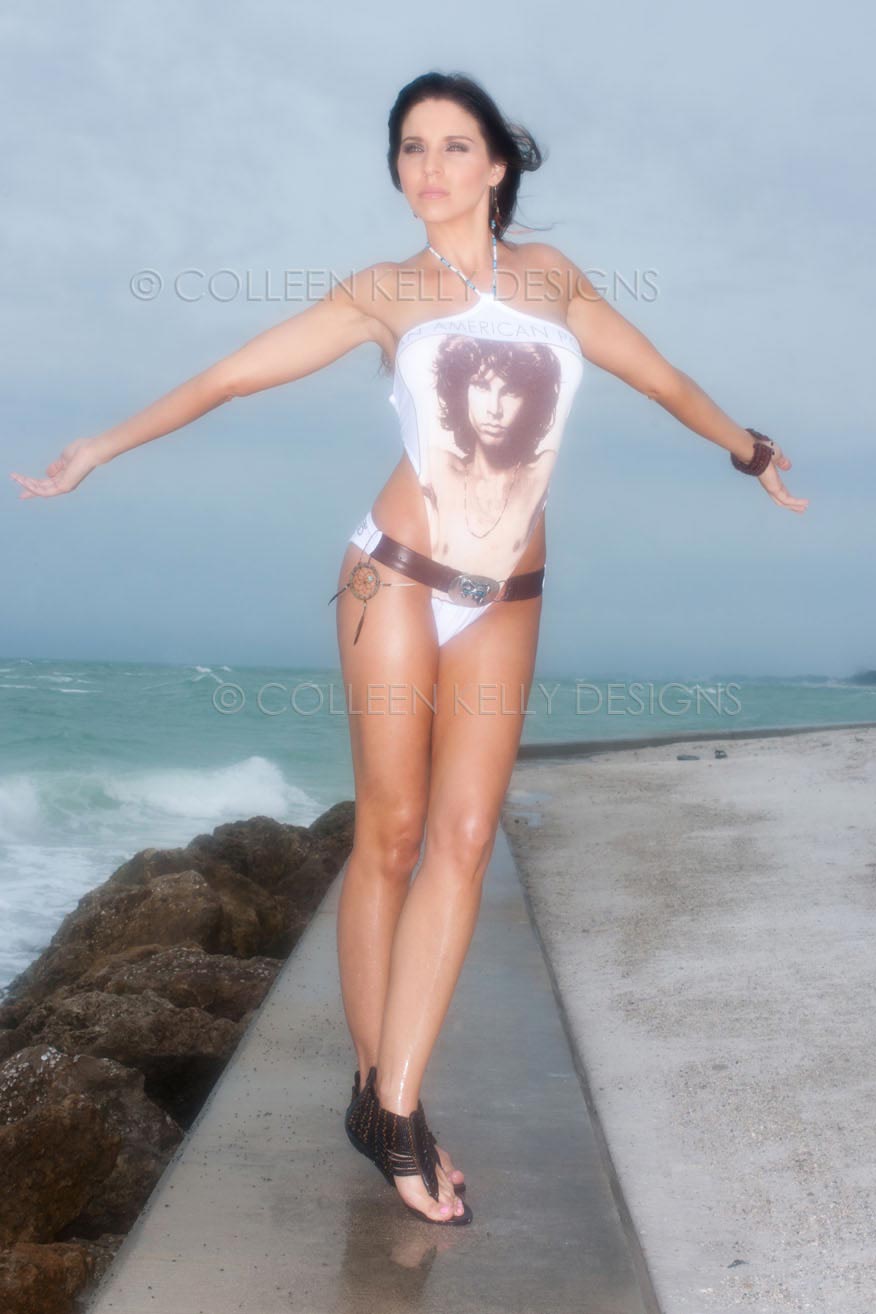 Colleen Kelly Designs Swimwear Style #201 Image of Jim Morrison - 