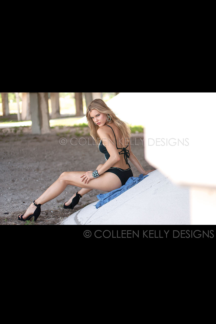 Colleen Kelly Designs Swimwear Style #209 Image of Nirvana Custom One-Piece Bikini