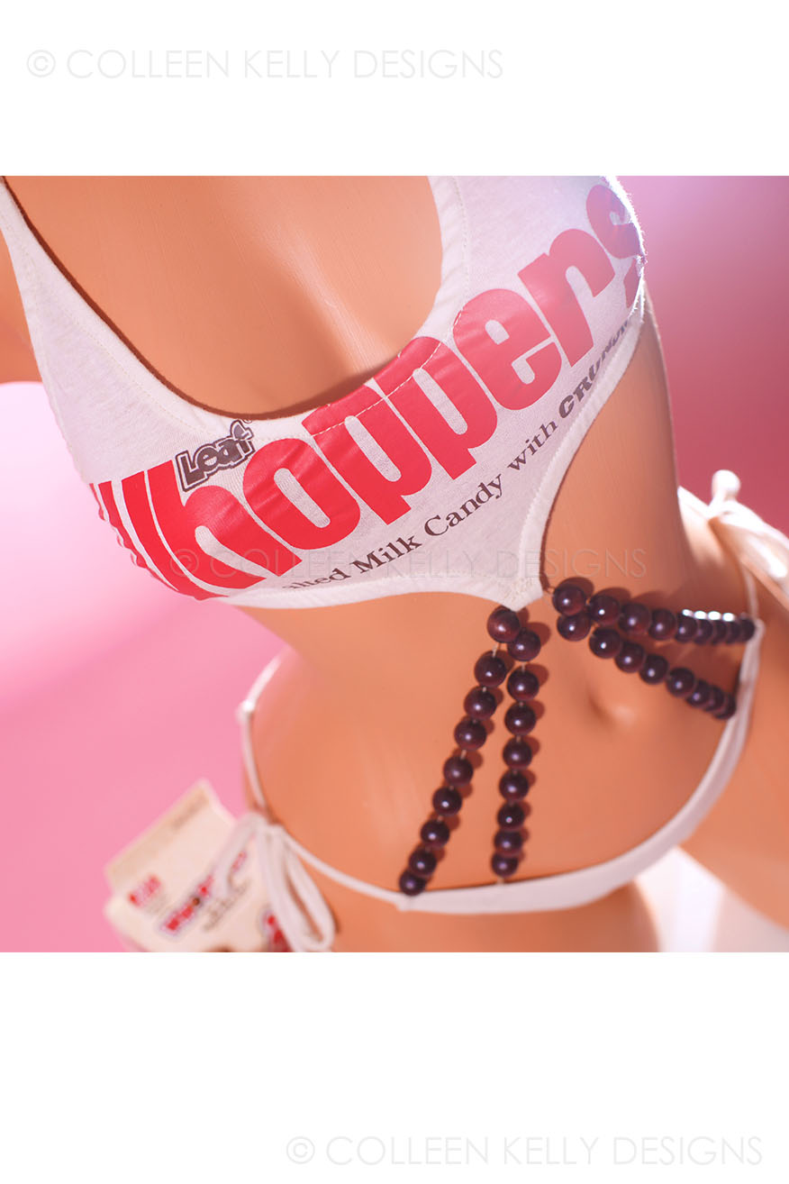 Colleen Kelly Designs Swimwear Style #220 Image of Whoppers Custom 1-Piece Bikini
