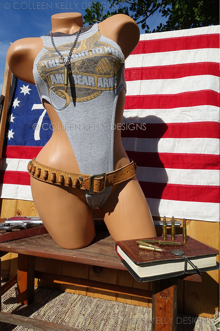 Colleen Kelly Designs Swimwear Style #267 Image of Right to Bear Arms