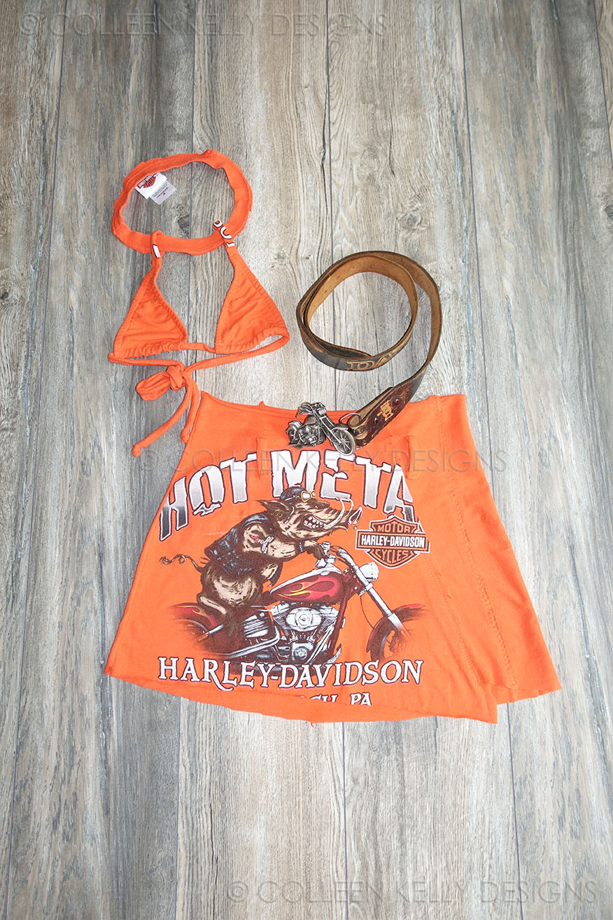 Colleen Kelly Designs Swimwear Style #7004 Image of Hot Metal Biker<br>Shift Happens