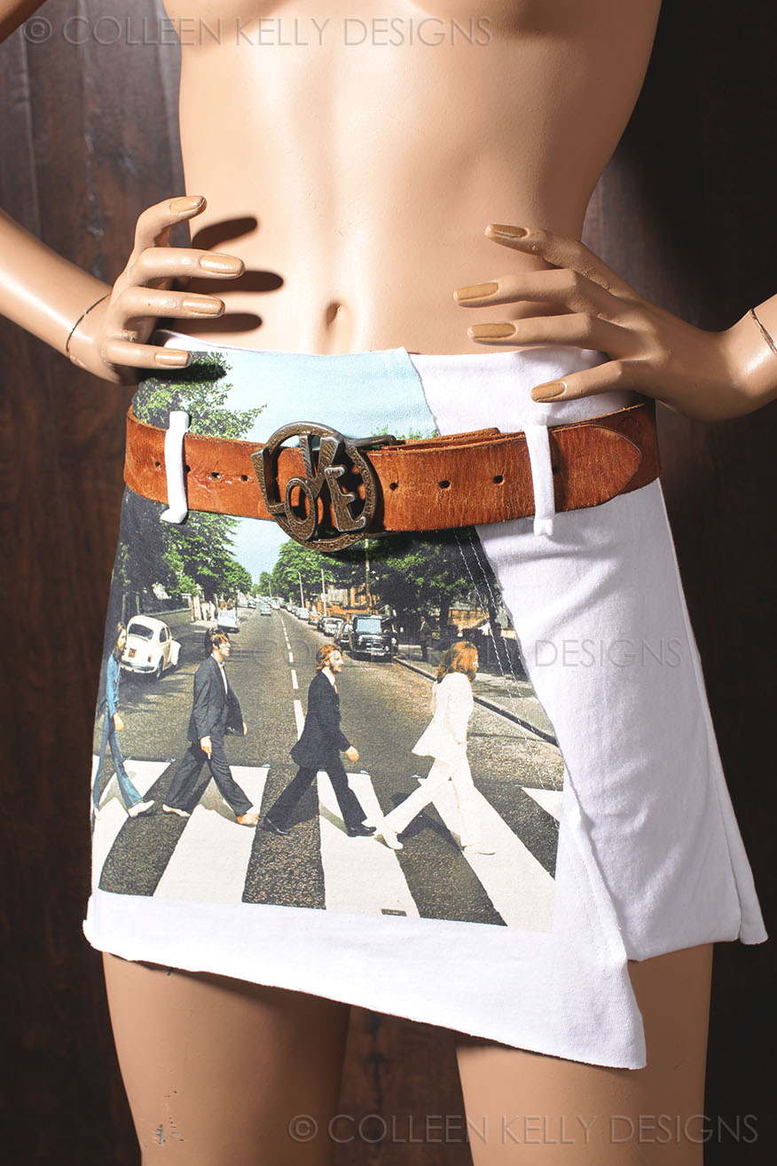 Colleen Kelly Designs Swimwear Style #7006 Image of Beatles<br>Make Peace Not War