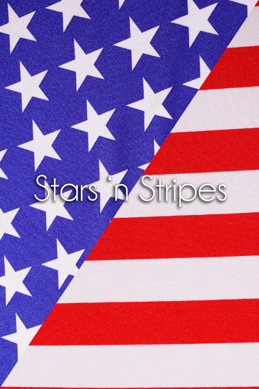 Colleen Kelly Designs Swimwear Style #3002 Image of Stars 'N Stripes Tank